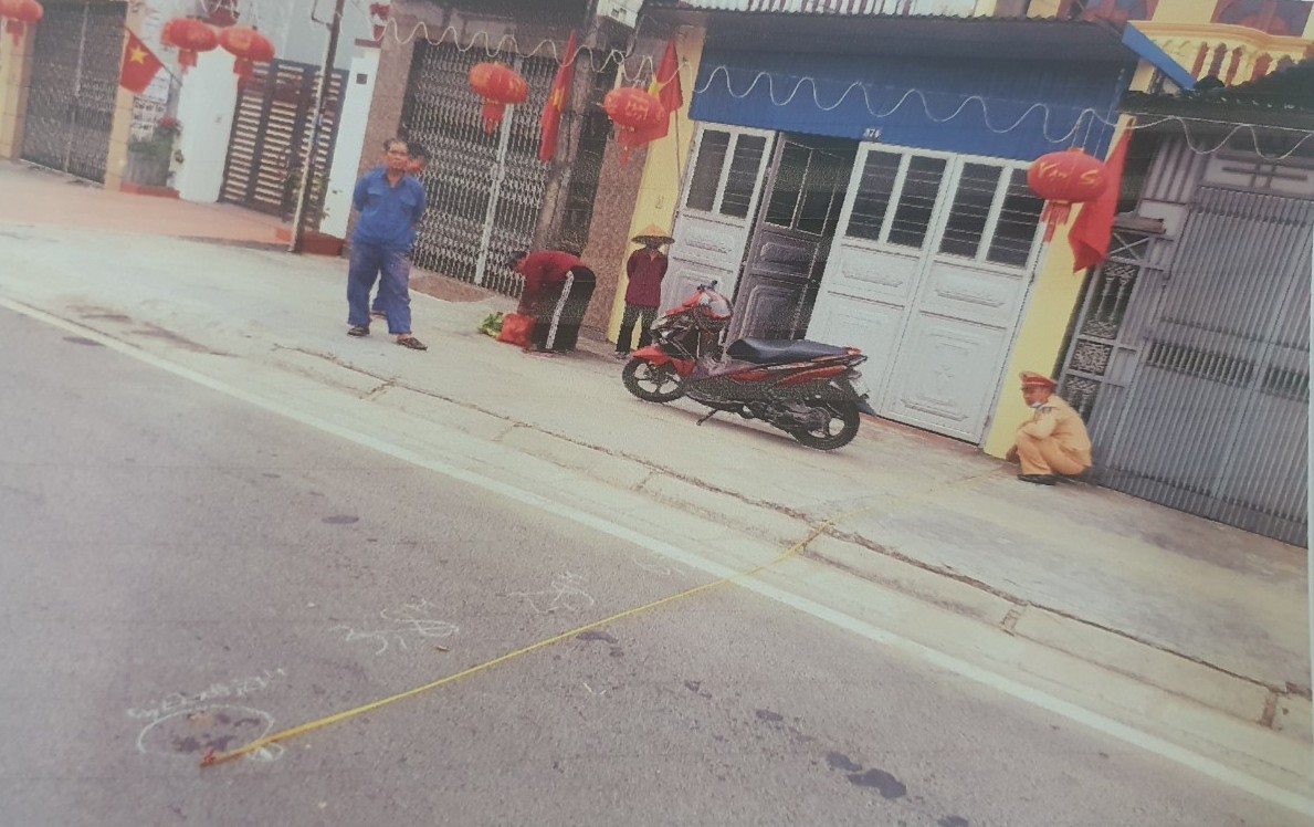 Tìm cá nhân, tổ chức biết, chứng kiến vụ TNGT xảy ra hồi 09h10’ ngày 17/02/2021 trên đường Hoàng Thiết Tâm (TT Trường Sơn, huyện An Lão)